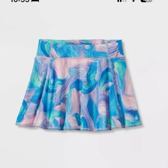 All in Motion Girls' Knit Performance Skort - Size L - Picture 1 of 7